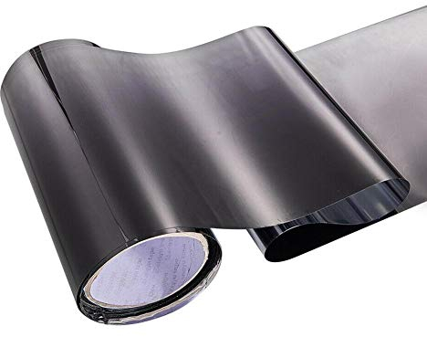 Auto ScheibentöNungsfolie,Sonnenschutzfolie Auto 150 * 20 cm Autofenster Sonnenblende Streifen Tint Film Front Windschutzscheibe UV Schatten DIY Aufkleber Banner Auto Außenaufnahme Aufkleber (Size :