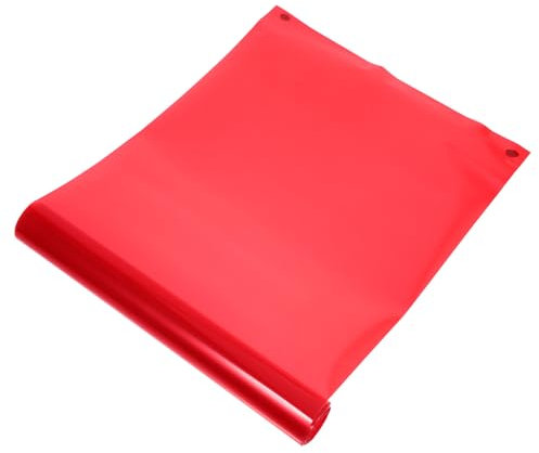 SOLUSTRE 2stücke Rot Selbstklebende Tönungsfolie Für Scheinwerfer Rücklichter Und Nebelscheinwerfer Langlebig Wasserabweisend Einfach Zu Entfernen Schützt Vor Kratzern Und Sorgt Für