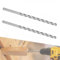 2 Stück 250MM x 10MM Spiralbohrer Hss Bohrer Set,250MM Extra Lange Hss Direkt Schaft Bohrer Bit (10MM)
