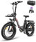Fafrees F20 Max E-Bike Klapprad 20 Zoll Elektrofahrrad, e Bike Herren 48V 22.5Ah Akku E-Fahrrad, Faltbares ebike Damen, Pedelec E-citybike für Erwachsene (Grau)
