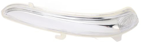 Akozon Boîtier de Clignotant de Miroir 1607512680, Coque de Lampe Indicateur étanche côté Droit pour Remplacement 208 2008