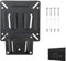 1SET 14-27 Inch Monitor Wall Mount Ultra Slim Fixed Monitor Wall Bracket Wall Versatile Replacement Monitor Mount with Max VESA 100×100 mm for Most 14-27 inch LED/LCD/OLED/Plasma TV up to 30lbs