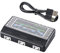 BORSCELLOR 3-in-1 3S 11.1V USB LiPo Battery Balance Charger Cable 800mA with XH-4P Connector Plug for RC Car Boat Rock Crawler FPV Drone Quadcopter Battery Charger
