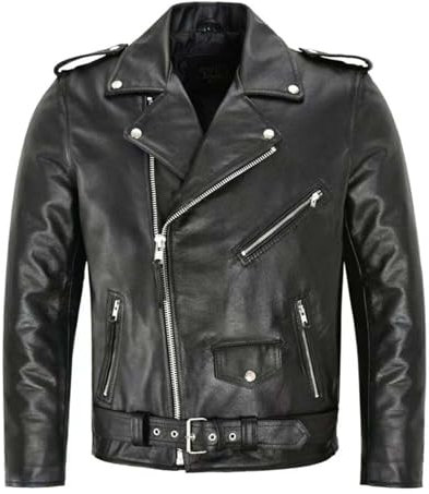 Foweknow Faux Leather Jacket Men's Zip Leather Jacket Long Sleeve Motorcycle Jacket Biker Jacket Stand-Up Collar Warm Transition Jacket Lightweight Wind Jacket Plain Bomber Jacket Winter Coat, 02