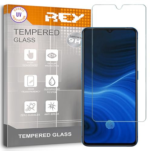 Protector de Pantalla para REALME X2 Pro - OPPO Reno Ace, Cristal con Doble Protección UV, Vidrio Templado Premium 9H+