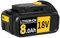 8000mAh 18V Lithium Battery Replacement for Dewalt 18V Battery Compatible with Dewalt Batteries DCB184 DCB200 DCB1820 DCB181 DCB182 DCB201 DCB200-2 Cordless Power Tools