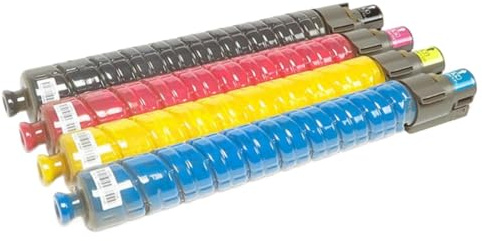 KFJHTWG Kompatible Tonerpatronenset von 4 Kompatibel mit SPC810 SPC811 Farbkopierer