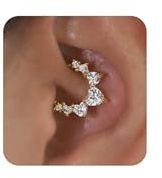 MIYUEFAN Piercing Nariz Acero Quirurgico, Hipoalergénico Aro Septum Anillo Piercing Oreja Labio Anillo Tragus Hélice Daith Cartílago Rook Pendientes