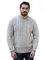 Aran Crafts Irischer weicher Zopfstrickpullover mit Rundhalsausschnitt (100% reine Schurwolle), Skiddaw, Mittel