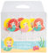 Baked With Love Mermaid Cake Candles, Bright Mermaid Birthday Cake Decorations - Pack of 6 Candles, 70 mm