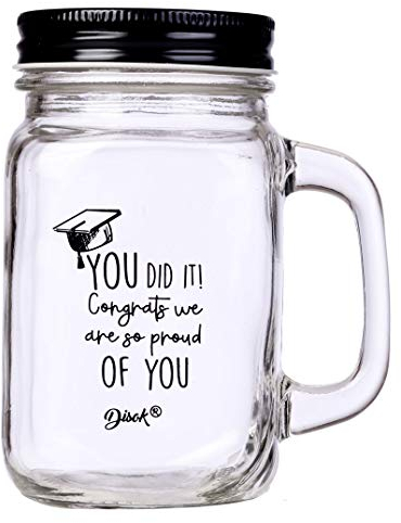 Jarra You Did It Cristal con Tapa Y Caña (48)