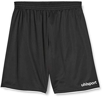 uhlsport Club Shorts Homme, Blanc/Noir, L