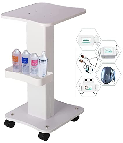 Salonwagen Kosmetikwagen - Tragbarer Beauty Salon Trolley Aus ABS Mit Ablagefach & Bremsrad - Spa Salon Friseur Rolling Wagen für Schönheitsinstrument Und Medizinische Zwecke