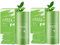 Grüner Tee Maske Green Mask Clay Stick (2 Packs) Ölgesteuert Solide tiefe Reinigungsschlammfilm Entfernen Blackhead Gesichtsmaske Balancing Öl und Wasser