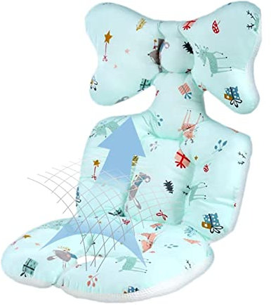 Maseaxi Autositzpolster für Babys - Baby Trend Babyschale,Weiches und atmungsaktives Kopf- und Körperstützkissen für Babys, rutschfest, für Kinderwagen