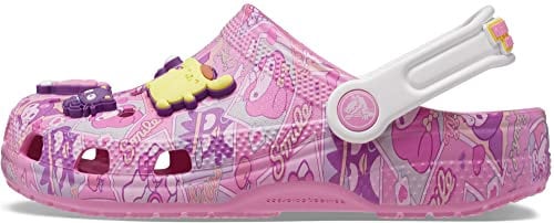 Crocs Unisex Adult Hello Kitty Classic Clogs, Pink, 46/49.5 EU