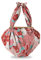 Furoshiki Wickeltasche (Retro-Blume), hergestellt in Japan, 100 % Baumwolle, japanisches Kimono-Design, Geschenkpapier, Tapisserie-Tasche, Furoshiki Bag Set rot / 100.1 cm, 3.8 inches x 0.7 inches x
