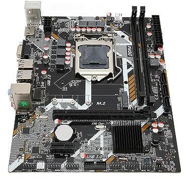 Elprico B365 ATX Computer Motherboard, DDR4 64GB RAM NVME M.2 Interface PCI E 16X Gen 3.0 Slot LGA 1151 ATX Motherboard