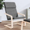 CIADAZ Relaxsessel Dunkelgrau Stoff, Lesesessel, Stillsessel, Kinosessel, Ohrensessel, Tv Sessel, Reading Chair, Einzelsessel, Kaminsessel 351052