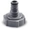 P6H1419 Ablassventil, 32mm Entwässerung Adapter zum Ablassen, Schwimmbadschlauch Adapter Schlauch Ersatzstopfen, Rohr Ablassventil Anschluss für Schwimmbadwartung