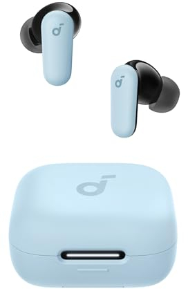 soundcore P30i by Anker Noise Cancelling Earbuds, Strong and Smart Noise Cancelling, Powerful Bass, 45H Playtime, 2-in-1 Case and Phone Stand, IP54, Wireless Earbuds, Bluetooth 5.4, App Control