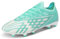 DREAM PAIRS Football Shoes Soccer Boots Trainer Professional Turf Sneaker for Athletics Cleat,Size 7,White/Green,SDSS2406M-E