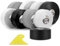 Bokaiya Sigillante Impermeabile, 11m*38mm Battiscopa Morbido PVC Sigillante Autoadesivo Nastro, Impermeabile, Antiolio e Antimuffa Utilizzato per Piastrelle da Cucina/Bagno, Mobili (Nero)