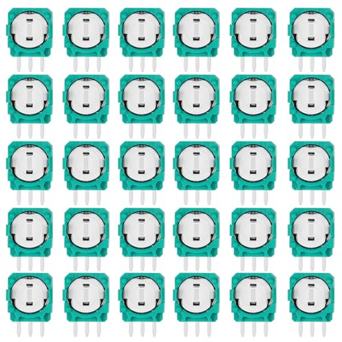 hrsyyl Lot de 30 manettes de rechange pour manette Xbox One PS3 PS4 SwitchPro