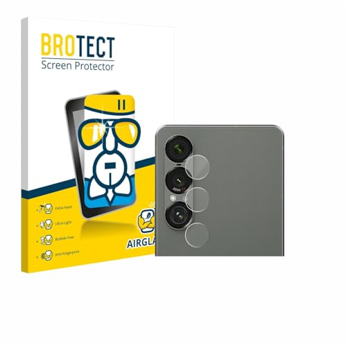 BROTECT Schutzglas für Sony Xperia 1 VII | (NUR Kameraschutz) Transparenter Displayschutz Made in Germany Schutzfolie Panzer Folie Glas 9H Einfache Montage Clear