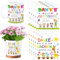 MARFOREVER Aufkleber für den Blumentopf, 10 Stück Dankeschön Aufkleber Erzieherin Geschenk Danke Aufkleber Abschiedsgeschenk Erzieherin Kindergarten Dankeschön Geschenk für Lehrerin