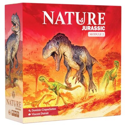 Northstar Game Studio Nature Board Game Expansion Module 2: Jurassic | Adapt Species in a Changing Environment | Strategy Game for Adults, Teens, Families & Solos | 1-4