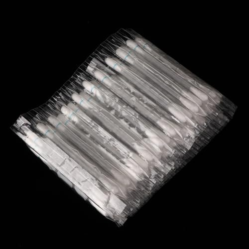 Picysa Emergency Alcohol Cotton Swab 50pcs Disinfection Cleaning for Skin Wound Measurement, Clean Individually Packaged