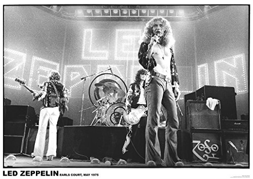 Zeppelin LED-Anzeige, Motiv London, 1975, 59 x 84 cm
