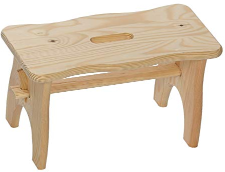 Bütic Banc de pied en bois d'épicéa