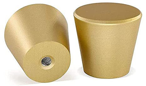 Goldenwarm 10-Pack Drawer Knobs - Kitchen Cupboard Door Knobs and Handles in Gold