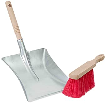 Novaliv Ensemble pelle et balayette avec manche long et manche long 45 cm + spatule