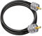 TUOLNK Cable PL259 Cable de radio CB RG58 Puente PL259 6,6 pies (2M) SO239 Cable de extensión UHF macho a macho Cable coaxial negro RF de baja pérdida Cable coaxial PL-259 para radio bidireccional