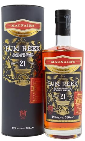 MacNair's Lum Reek 21 Years Old PEATED 48% Vol. 0,7l in Geschenkbox