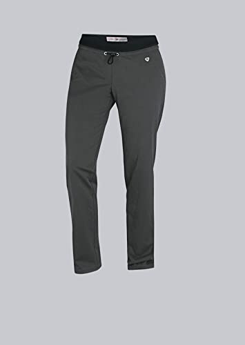 BP 1736-334-0056 Komforthose Für Damen, Schlanke Passform, 40% Baumwolle/35% Polyester/25% Elastomultiester, Anthrazit, Größe 42s