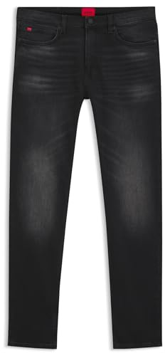 HUGO Herren 734 Blaue Extra Slim-Fit Jeans aus bequemem Stretch-Denim