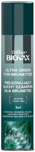 Biovax Glamour Trockenshampoo Ultra Green for Brunettes, 200 ml