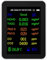 ZKLGS Air Quality Monitor, 12 In 1 Air Quality Monitor Portable CO2 Monitor Color Screen Carbon Dioxide Detector With Time/Date Display For Indoor for Home Office School(White 12 In 1)