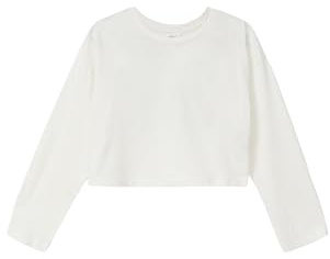 s.Oliver Cropped-Longsleeve mit Rückenprint