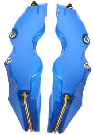 ZUNOXAZ Universal Car Disc Brake Caliper Covers Set Decorative Auto Brake Caliper Protector for SUV and Motorbike Stylish Replacement Accessory for Enhanced Look