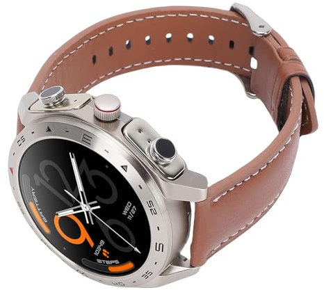 Dilwe Montre Intelligente avec écouteurs, Montre Intelligente 2 en 1 étanche IP67 avec Prévisions Météorologiques NFC, Minuterie, Réveil pour Les Appels de Remise en Forme