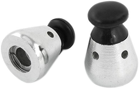 Ogrmar Pressure Cooker Jigger Valve Pack of 2 Black (2 pcs)