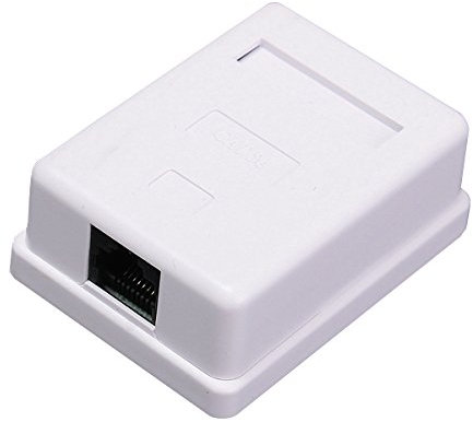 TuToy CAT5E Hm-Hb01 Modell Utp Unshielded RJ45 Einzelport-Desktop-Box