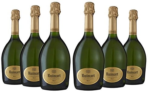 Champagne - Lot de 6 Ruinart Brut - Livraison offerte - 6x75cl