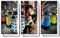 Unified Distribution Doctor Who - Matt Smith Daleks - Dreiteiler (120x80 cm) - Bilder & Kunstdrucke fertig auf Leinwand aufgespannt und in erstklassiger Druckqualität