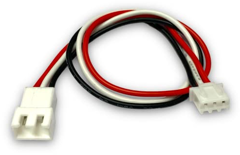 1x Premium JST-XH 2S 3Pin 20cm 26AWG Balancerkabel Kabel Verlängerung Verlängerungskabel Ladekabel XH Stecker auf Buchse Adapterkabel Lipo Akku Modellbau